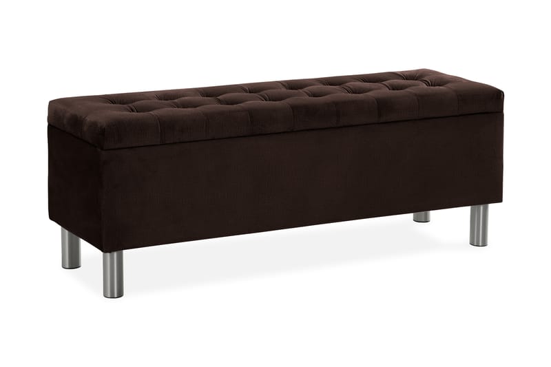 Sängkista Rebeca 140 cm Square - Brun - Förvaring - Förvaringsmöbler - Förvaringskista & sängkista