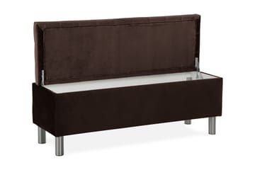 Sängkista Rebeca 140 cm Square - Brun - Förvaring - Förvaringsmöbler - Förvaringskista & sängkista