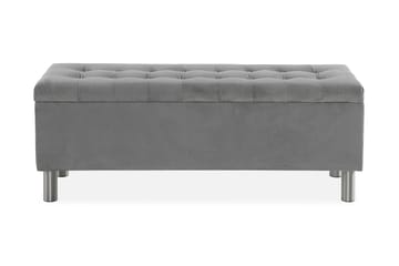 Sängkista Rebeca 140 cm Square - Grå - Förvaring - Förvaringsmöbler - Förvaringskista & sängkista
