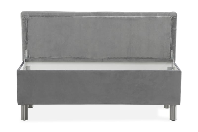 Sängkista Rebeca 140 cm Square - Grå - Förvaring - Förvaringsmöbler - Förvaringskista & sängkista
