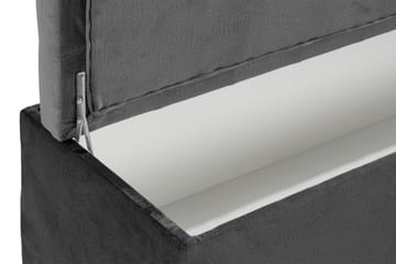 Sängkista Rebeca 140 cm Square - Mörkgrå - Förvaring - Förvaringsmöbler - Förvaringskista & sängkista