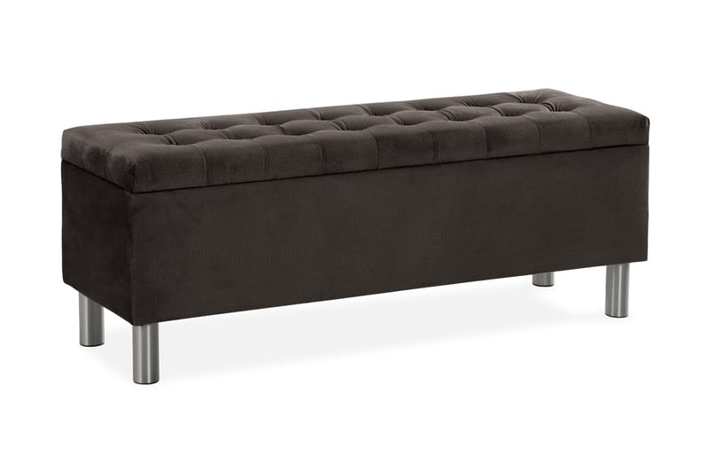 Sängkista Rebeca 140 cm Square - Svart - Förvaring - Förvaringsmöbler - Förvaringskista & sängkista