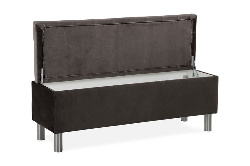 Sängkista Rebeca 140 cm Square - Svart - Förvaring - Förvaringsmöbler - Förvaringskista & sängkista