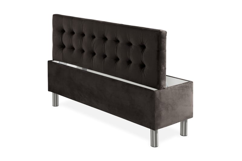 Sängkista Rebeca 140 cm Square - Svart - Förvaring - Förvaringsmöbler - Förvaringskista & sängkista