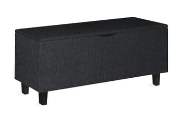 Sängkista Saskia 130 cm - Svart|Björk - Möbler - Fåtölj & stolar - Sittbänk - Sängbänk