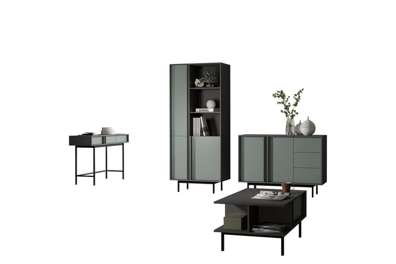 Farshian Möbelset För Vardagsrum, Grå