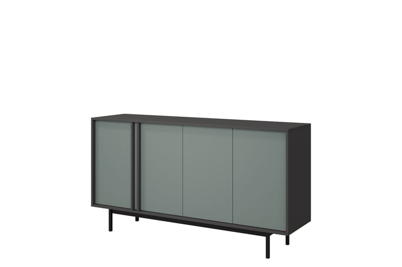 Farshian Skänk 163x43 cm - Grå/Grön - Förvaring - Förvaringsmöbler - Sideboard & skänk