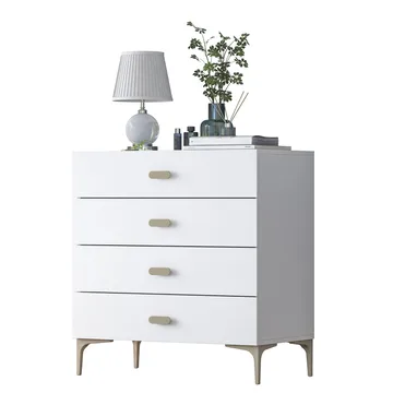 Fenvik Byrå 85,6x90,7x45 cm - Vit - Förvaring - Förvaringsmöbler - Byrå