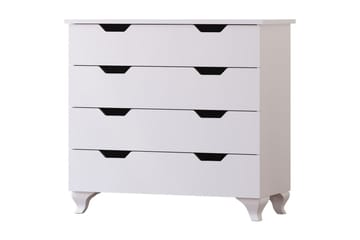 Feylor Hörnbyrå 86 cm - Matt Vit - Förvaring - Förvaringsmöbler - Byrå