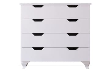 Feylor Hörnbyrå 86 cm - Matt Vit - Förvaring - Förvaringsmöbler - Byrå