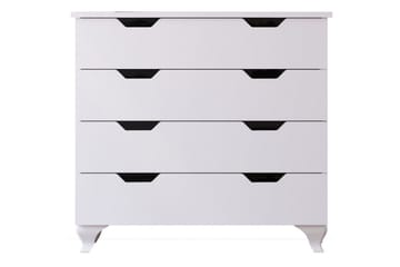 Feylor Hörnbyrå 86 cm - Matt Vit - Förvaring - Förvaringsmöbler - Byrå