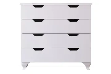 Feylor Hörnbyrå 86 cm - Matt Vit - Förvaring - Förvaringsmöbler - Byrå