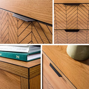 Fonti Möbelpaket Vardagsrum - Brun - Förvaring - Förvaringsmöbler - Sideboard & skänk