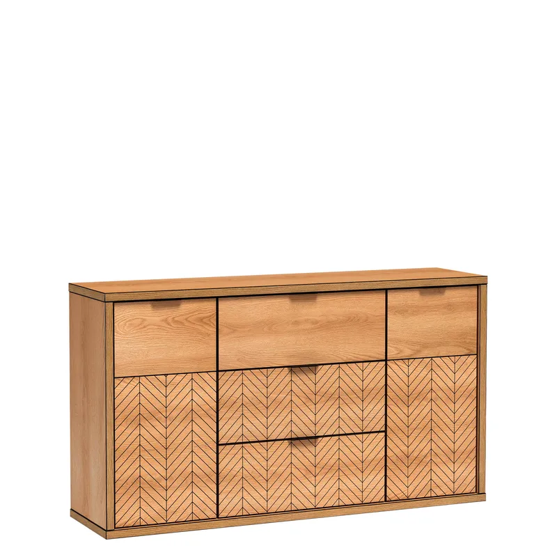 Fonti Rektangulär Skänk 158 cm i Trä, Brun