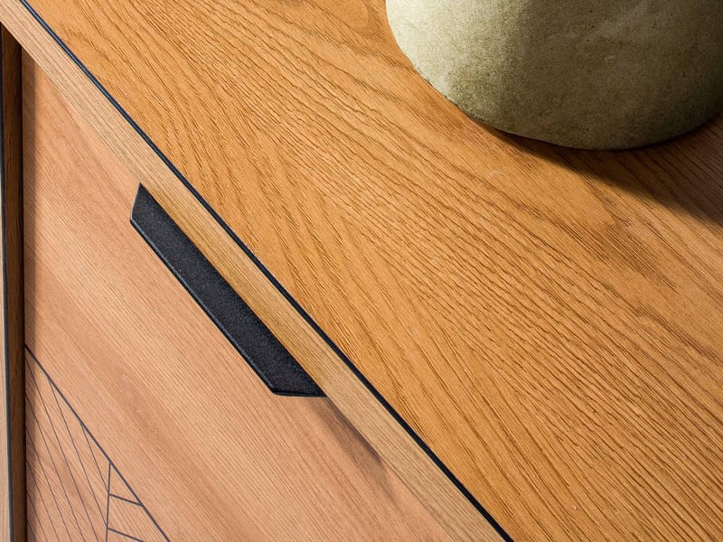 Fonti Rektangulär Skänk 158 cm i Trä - Svart|Brun - Förvaring - Förvaringsmöbler - Sideboard & skänk