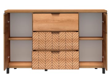Fonti Rektangulär Skänk 158 cm i Trä - Svart|Brun - Förvaring - Förvaringsmöbler - Sideboard & skänk