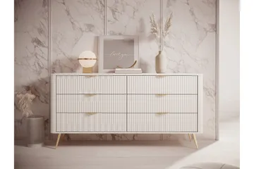 Forba Byrå 164 cm - Beige - Förvaring - Förvaringsmöbler - Byrå