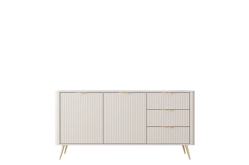 Forba Byrå 164 cm - Beige - Förvaring - Förvaringsmöbler - Byrå