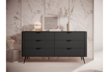 Forba Byrå 164 cm - Svart - Förvaring - Förvaringsmöbler - Byrå