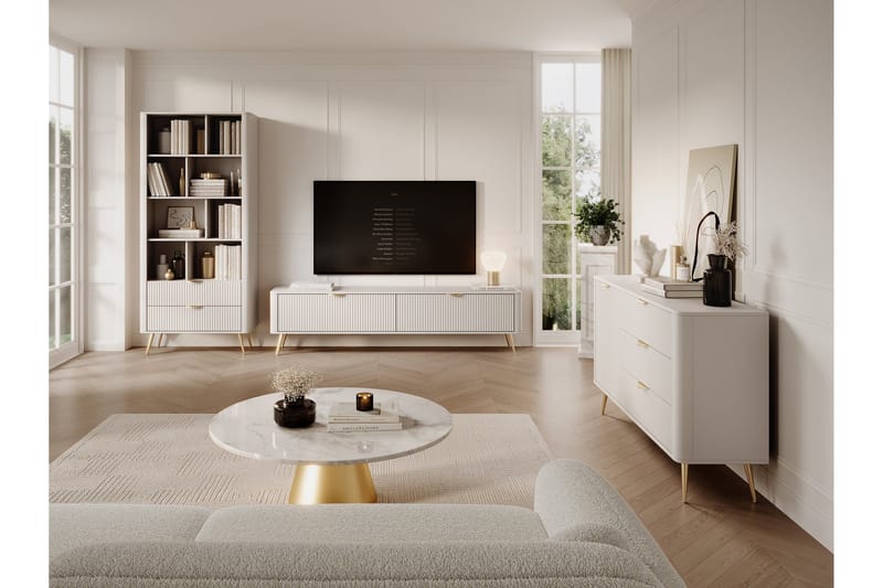 Forba Möbelset För Vardagsrum - Beige - Förvaring - Förvaringsmöbler - Möbelset för vardagsrum