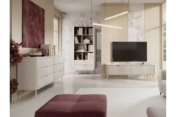 Forba Möbelset För Vardagsrum - Beige - Förvaring - Förvaringsmöbler - Möbelset för vardagsrum