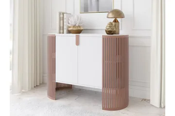 Friend Skänk 120x40 cm - Rosa/Vit - Förvaring - Förvaringsmöbler - Sideboard & skänk