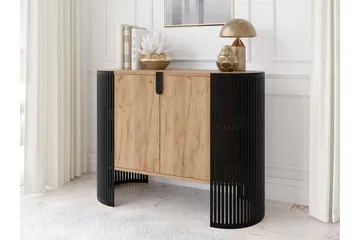Friend Skänk 120x40 cm - Svart/Brun - Förvaring - Förvaringsmöbler - Sideboard & skänk