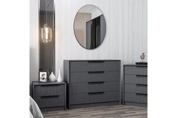 Fruitland Hörnbyrå 100 cm - Antracit - Förvaring - Förvaringsmöbler - Byrå