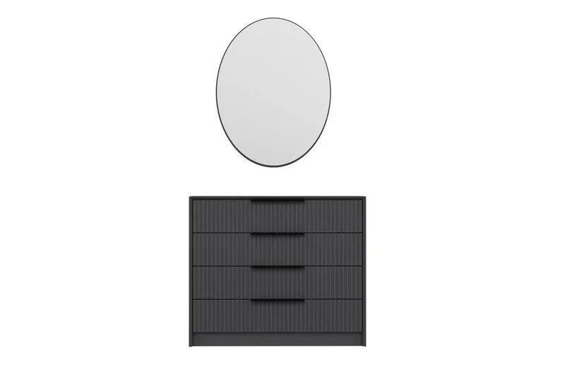 Fruitland Hörnbyrå 100 cm - Antracit - Förvaring - Förvaringsmöbler - Byrå