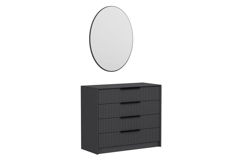 Fruitland Hörnbyrå 100 cm, Antracit