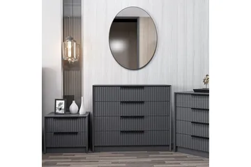 Fruitland Hörnbyrå 100 cm - Antracit - Förvaring - Förvaringsmöbler - Byrå