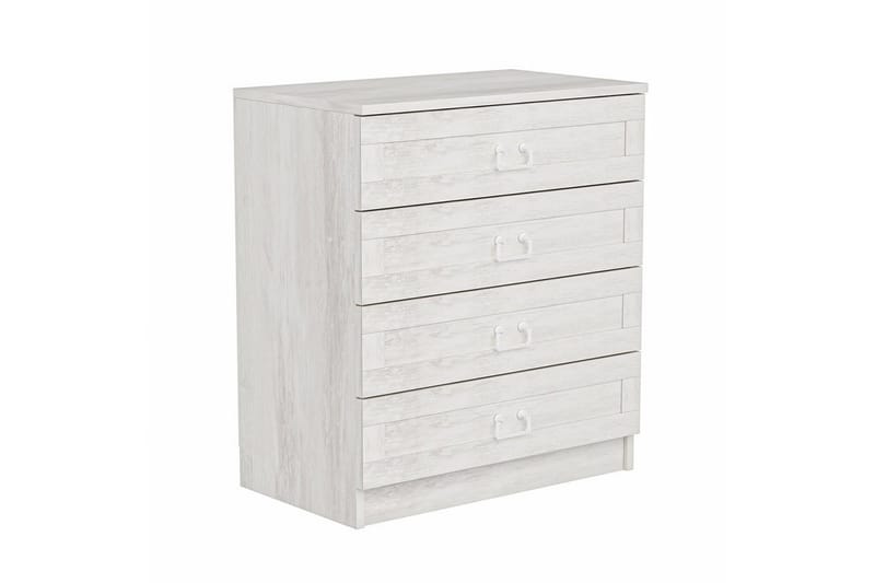 Fruitland Hörnbyrå 72 cm - Vit - Förvaring - Förvaringsmöbler - Byrå