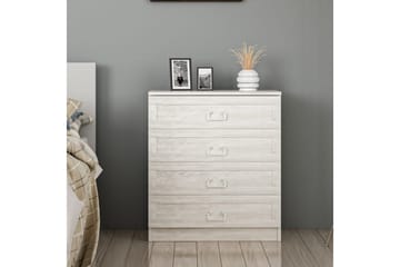 Fruitland Hörnbyrå 72 cm - Vit - Förvaring - Förvaringsmöbler - Byrå