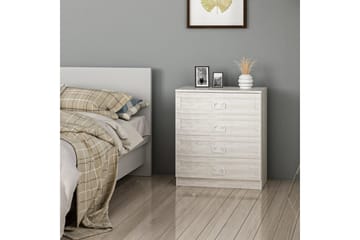 Fruitland Hörnbyrå 72 cm - Vit - Förvaring - Förvaringsmöbler - Byrå