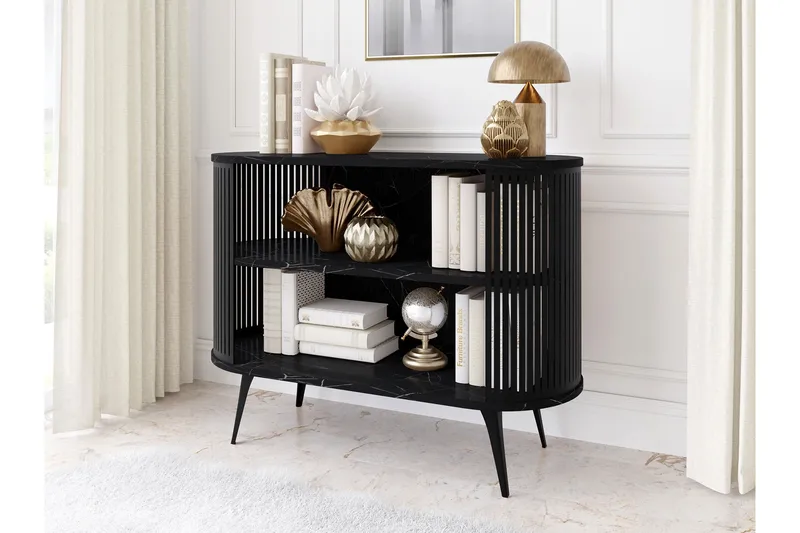 Galia Skänk 120x40 cm - Svart - Förvaring - Förvaringsmöbler - Sideboard & skänk