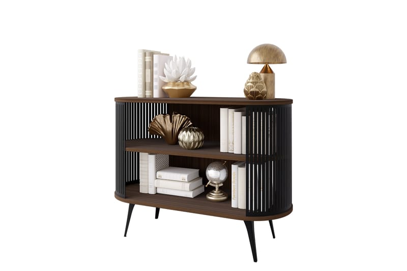 Galia Skänk 120x40 cm - Svart/Brun - Förvaring - Förvaringsmöbler - Sideboard & skänk