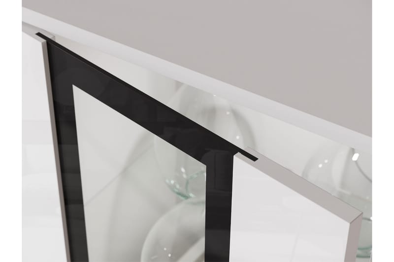 Gamal Skänk 150x40 cm - Brun/Vit - Förvaring - Förvaringsmöbler - Sideboard & skänk