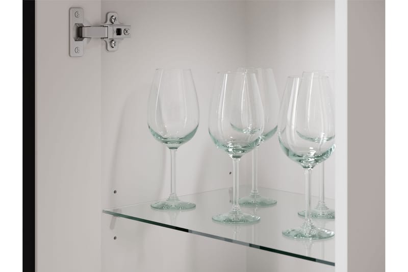 Gamal Skänk 150x40 cm - Brun/Vit - Förvaring - Förvaringsmöbler - Sideboard & skänk