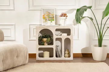 Giana Konsollbord 80 cm - Travertine/Sandsten - Förvaring - Förvaringsmöbler - Sideboard & skänk