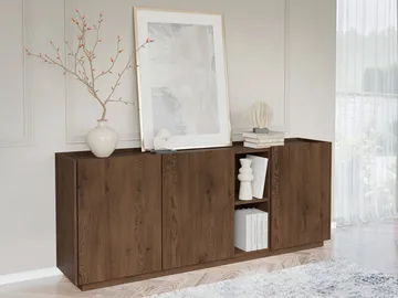 Glenor Skänk 200x75 cm - Baltic Storm - Förvaring - Förvaringsmöbler - Sideboard & skänk