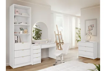 Gudelia Möbelset För Vardagsrum - Vit - Förvaring - Förvaringsmöbler - Möbelset för vardagsrum