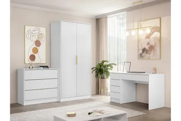 Gudelia Möbelset För Vardagsrum - Vit - Förvaring - Förvaringsmöbler - Möbelset för vardagsrum