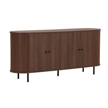 Haulover Konsolbord 180 cm - Valnöt/Svart - Förvaring - Förvaringsmöbler - Sideboard & skänk