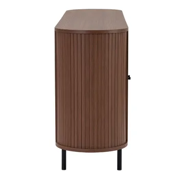 Haulover Konsolbord 180 cm - Valnöt/Svart - Förvaring - Förvaringsmöbler - Sideboard & skänk