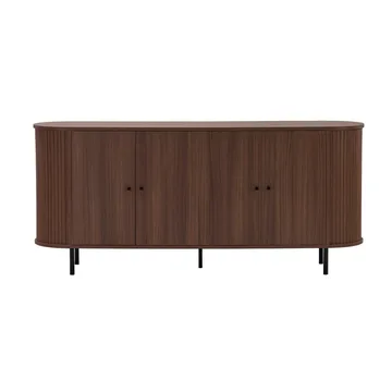 Haulover Konsolbord 180 cm - Valnöt/Svart - Förvaring - Förvaringsmöbler - Sideboard & skänk