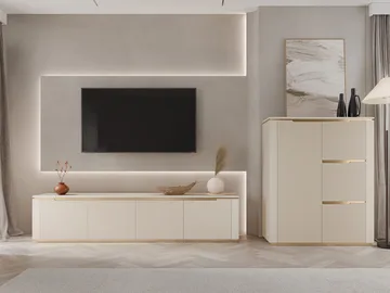 Hilafin Möbelset för Vardagsrum - Förvaring - Förvaringsmöbler - Möbelset för vardagsrum