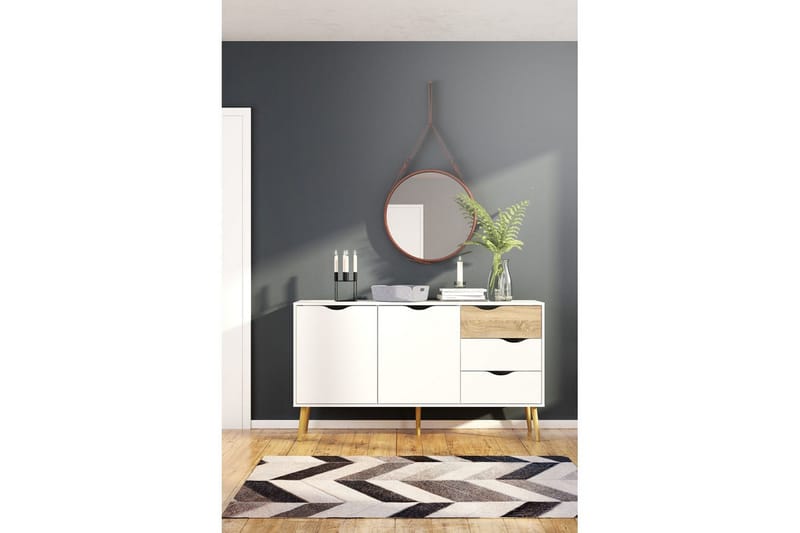 Hostafranc Skänk 147,2x39,1 cm - Natur - Förvaring - Förvaringsmöbler - Sideboard & skänk