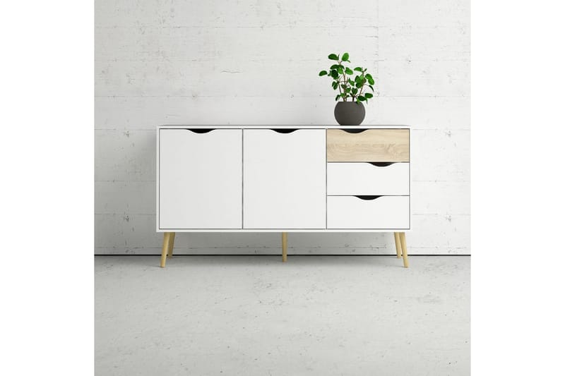 Hostafranc Skänk 147,2x39,1 cm - Natur - Förvaring - Förvaringsmöbler - Sideboard & skänk