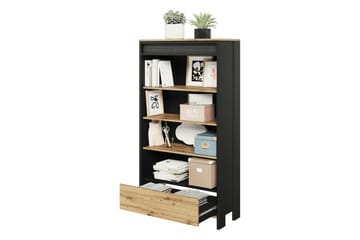 Huddinge Möbelset För Vardagsrum - Brun/Svart - Förvaring - Förvaringsmöbler - Möbelset för vardagsrum