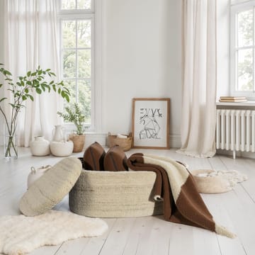 Ivoara Pall 81 cm Oval - brunbeige - Förvaring - Förvaringsmöbler - Förvaringskista & sängkista